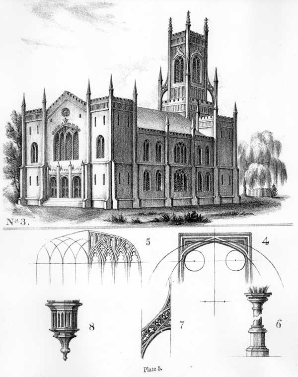 gotik kilise mimarisi diyagramı
