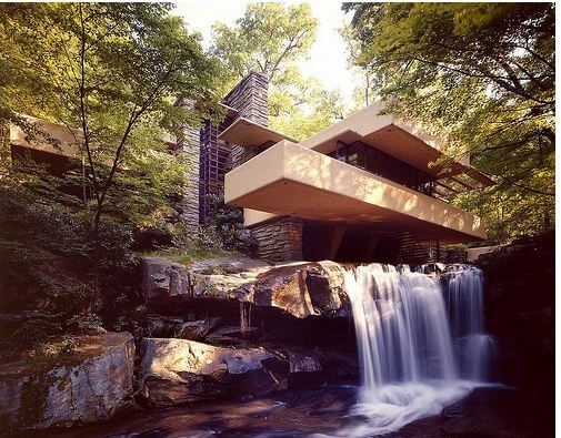 Fallingwater (Şelale Evi) Frank Lloyd Wright